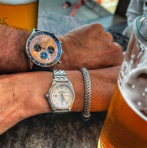 breitling his and hers|his and hers automatic watches.